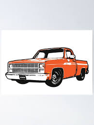 Image result for Orange 1980 Truck