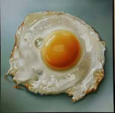 Kunsthal Rotterdam Tentoonstelling Hyperrealisme 50 Jaar Schilderkunst Fried Egg Tjalf Sparnaay Tjalf Sparnaay Food Sculpture Fruit Painting
