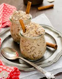 Chai Spiced Chia Overnight Oats Are Creamy Overnight Oats With Almond Milk Chia Seeds And Plent Best Overnight Oats Recipe Oats Recipes Overnight Oats Recipe