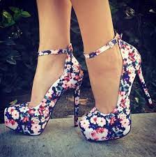 Floral wedding shoes silk eden high heels shoes for wedding evening party prom shoes red blue white black in stock. 37 Best Floral Print Heels Ideas Heels Me Too Shoes Crazy Shoes