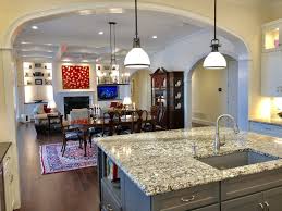 Open concept kitchen family room design ideas. Lake House Design By Ellen Kurtz