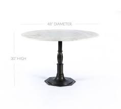 Christie Marble Dining Table Pottery Barn Marble Pedestal Dining Table Dining Table Marble Pedestal Dining Table