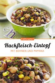 Hackfleisch Bohnen Eintopf Rezept Eintopf Rezepte Hackfleisch