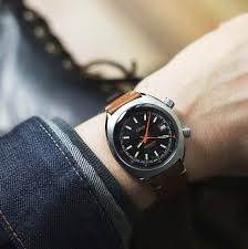 Worn Wound On Instagram Via Windupwatchshop Just A Reminder The Oris Chronoris Is A Really Cool Looking Watch 39mm Dual Crowns Black Orange And A