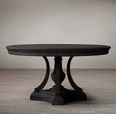 St James Round Dining Table Dining Table Black Round Dining Table Restoration Hardware Dining Room
