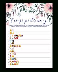 Bridal shower emoji game free printable. B R I D A L E M O J I P I C T I O N A R Y F R E E P R I N T A B L E Zonealarm Results