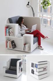 Book Storage Chairs 261016 037 Chairs All Book Lovers Will Appreciate Large Cubbies Comfortable Cushions And The Pe Furniture Library Chair Cool Furniture