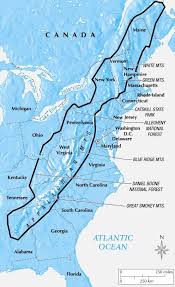 Appalachian Mountain Range Oldest Mountain Range In North America Appalachian Mountains Map Appalachian Mountains Appalachia