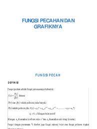 In mathematics, the digamma function is defined as the logarithmic derivative of the gamma function: Fungsi Pecah Pdf