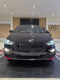 Image result for Deep Pearl Black 2025 Slavia