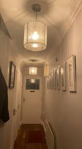 John Lewis Leighton Easy-to-Fit Bubble Glass Ceiling Shade