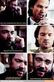 Crowley: Dean Winchester completes me.