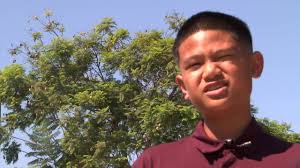 DOING HIS HOMEWORK WHEN HE WAS TREATED LIKE A CHEW TOY., Only