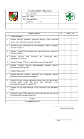 Barang (kib), kartu (sejarah) barang, kartu inventaris ruangan (kir), buku inventaris (bi), daftar mutasi barang daerah, dan rekap hasil sensus, serta label barang, sk penghapusan, lampiran. Doc 3 2 2 A Daftar Tilik Pemeliharaan Alat Catur Widiyastuti Academia Edu