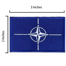 Amazon.com: A-ONE NATO Symbol Lapel Pin+OTAN Mark Merrow Edges Applique  Patch +Netherlands Country Mark Patch, Embroidered Country Flag Patch for  ...