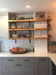 Metal Shelf Brackets Open Shelving Bracket Hardware Included With Images Kitchen Renovation Kitchen Remodel Kitchen Design