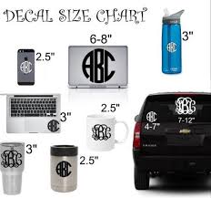 Cheetah Monogram Decal Cheetah Print Any Size Pattern Leopard Custom Decal Perfect For Yeti Rtic Jeep Car Binder And More