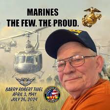 Never Forgotten Honor Flight Barry Thiel USMC