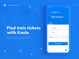 Kaola Ios App For Train Tickets Booking Train Ticket Booking Train Tickets App
