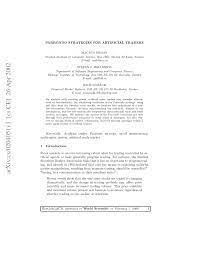 Online stock trading education and reviews. Pdf Parrondo Strategies For Artificial Traders