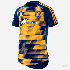 Tigres uanl 2019 2020 home football soccer shirt jersey adidas s dw4383. Aficionados Tigres Disenan Jersey Para 2020 Futbol Total