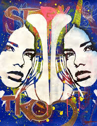 Jetset Painting by Dean Russo