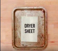 Your Dirtiest Pan Is No Match For A Dryer Sheet Cleaning Hacks Deep Cleaning Tips House Cleaning Tips