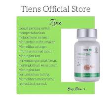 Kemasan Baru Zinc Capsule Tiens Manfaat Zinc Capsule Tiens Untuk Mempertahankan Metabolisme Normal Meningkatkan Pertumbuhan Dan Kulit Makanan Kemasan