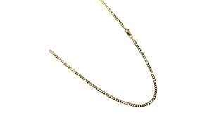 Maybe you would like to learn more about one of these? Josco 14k Gold Flat Curb Chain Necklace 16 18 20 22 24 2mm Solid Yellow Gold Light Weighted 16 Inches Amazon Com