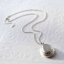 Get the best deals on locket sterling silver love & hearts fine necklaces & pendants. Sterling Silver Double Oval Locket Necklace Martha Jackson Jewellery