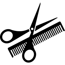 Stencil Scissors Tattoo Scissors Hair Logo