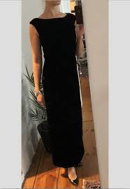 Maybe you would like to learn more about one of these? Schwarzes Abendkleid Aus Samt Von Wolfgang Joop Etsy