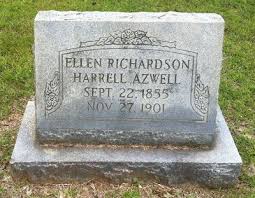 Azwell, Mary Ellen Richardson, Double Springs Cem, Oktibbeha Co, MS.jpg