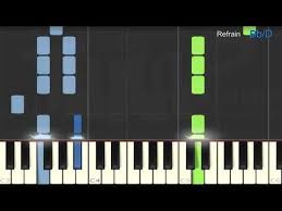 Les Choristes Vois Sur Ton Chemin Piano Facile Youtube Piano Chemins
