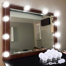 Stylish and elegant look with powerful. Hollywood Style Led Vanity Mirror Lights Kit With Dimmable Light Bulbs Newset Vanity Light 10 Hollywood Style Vanity Lig Mirror With Lights Mirror Led Vanity