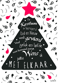 Design Voor Een Kerstwens Met Leuke Typografie Kerstboom In Zwart En Roze Met De Kerst Tekst De Kerstboom Is Versierd Oud Kerstwensen Kerst Kerst Kaarten