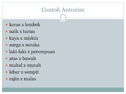 * sinonim adalah persamaan kata. Contoh Soal Sinonim Dan Antonim Kelas 6 Sd Contoh Soal Terbaru