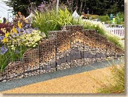 Gabion Wall In The Edible Trends Garden Gabion Wall Garden Fencing Garden