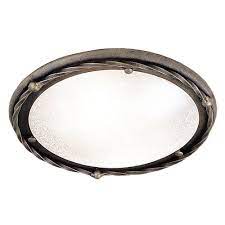 A flush or semi flush ceiling light can add a stylish touch to your bedroom. Elstead Lighting Pembroke Flush Ceiling Light In Black Gold Fitting Style From Dusk Lighting Uk