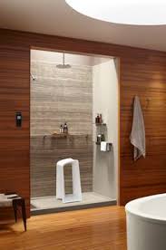 This article will give ideas on how you can create a relaxing and simple bathroom design by. 41 Teak Textured Bathrooms Ideas Shower Wall Kohler Teak