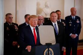 We, the citizens of america, are now joined in a great national effort to rebuild our country and to restore its promise for all of our people. Trump Addresses Nation De Escalates Crisis Over Iran S Missile Attacks Abc News