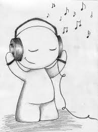 Music Drawings Easy Drawings Sketches Easy Charcoal Drawings