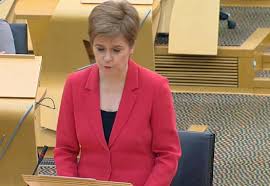 Police have said they will not take action after nicola sturgeon was photographed with her mask briefly off at a funeral. Nicola Sturgeon Apologises To Holyrood For Face Mask Rule Breach Heraldscotland