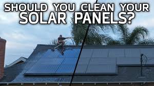 Can a solar panel be installed on a rv? Should You Clean Your Solar Panels Before After Testing Youtube