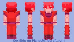 Kaioken (skill) kaioken is a super attack, transformation obtained from parallel quest 06. Dragon Ball Z Super Kaioken Goku Minecraft Skin