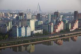 Pyongyang is located on the. The Pyongyang Skyline Reuters Com
