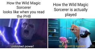 Being Gifted With Magic Has Its Downsides Dnd Rpg Tabletop Geek Miniatures Dungeonsanddragons Dnd Funny Internet Funny Dungeons And Dragons Memes