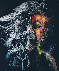 Art print 24x32 transcendence подводная портретная живопись подписано. Transcendence Me Digital 2020 Art