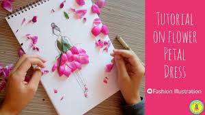 Find & download the most popular flower petals vectors on freepik free for commercial use high quality images made for creative projects. Rose Flower Petal Dress Speed Art Youtube