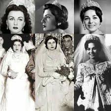 الامبراطورات الثلاثه زوجات شاه إيران رضا بهلوى فوزيهّ ـ ثريا ـ فرح ...